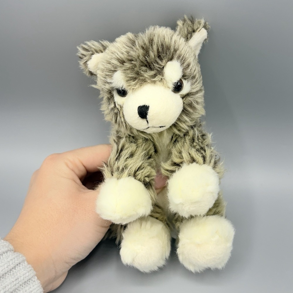 Build a Bear Mini WWF Gray Wolf Plush Mini 6" Plush Stuffed Animal
